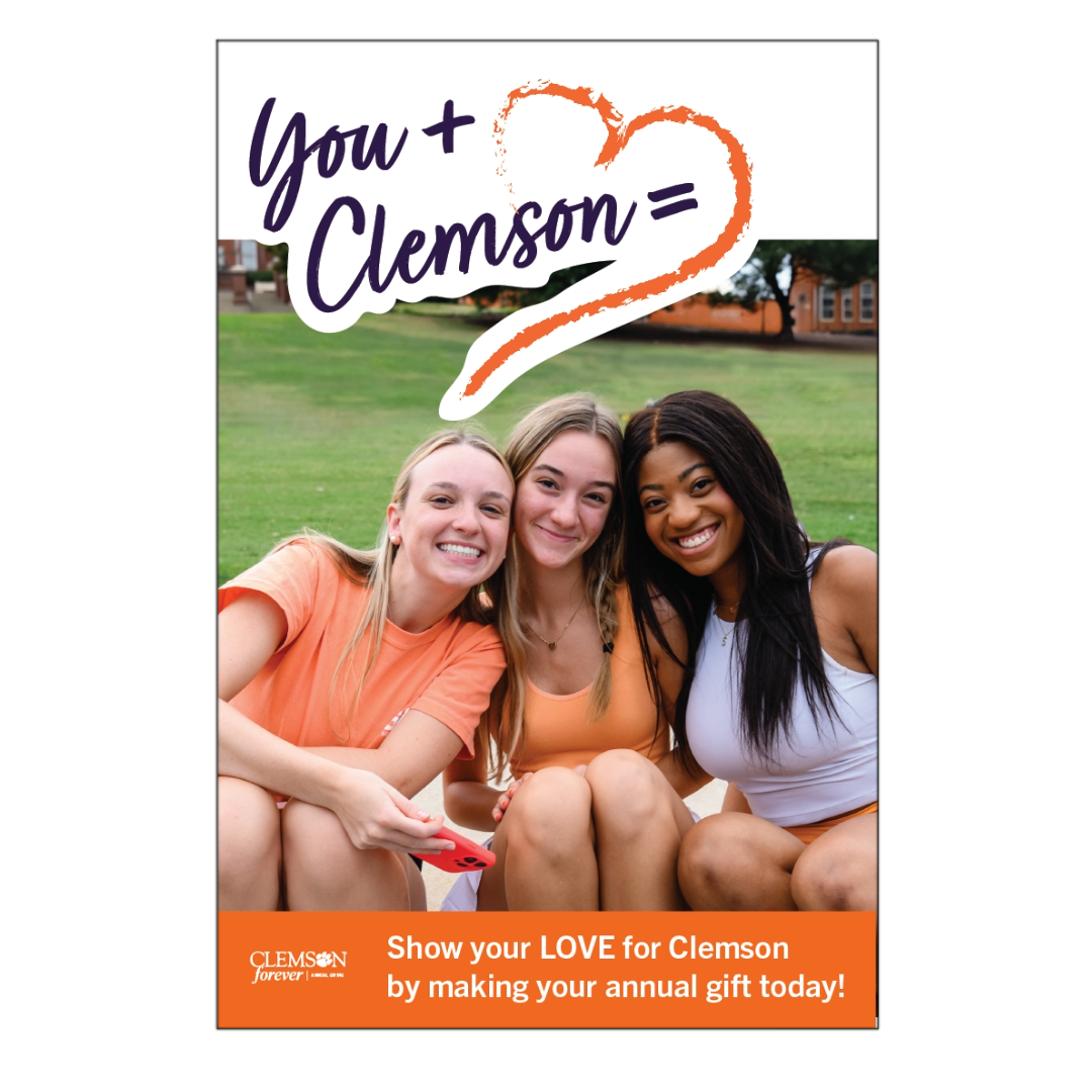 Clemson Valentines Newsletter Ad