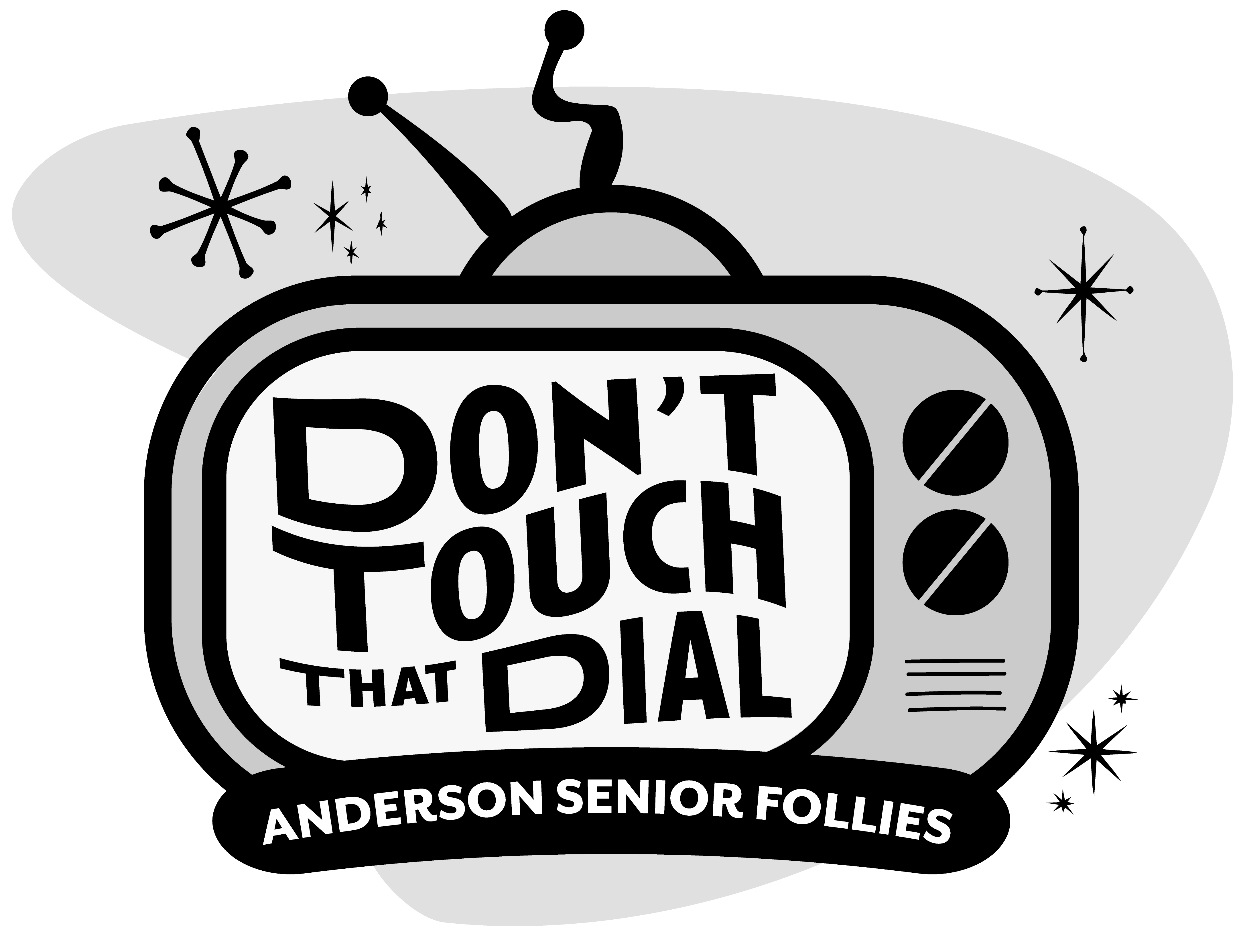 Senior Follies BW Logo